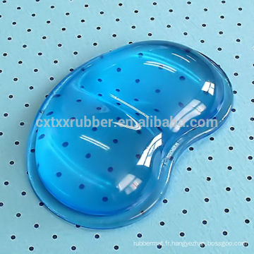 Coussin de repos transparent au poignet, paquet de repose-poignet en gel de silice